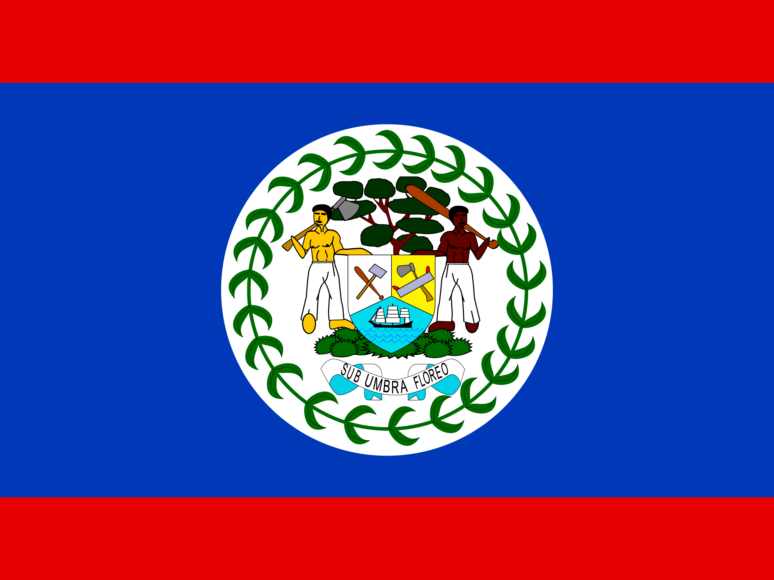 flaga Belize