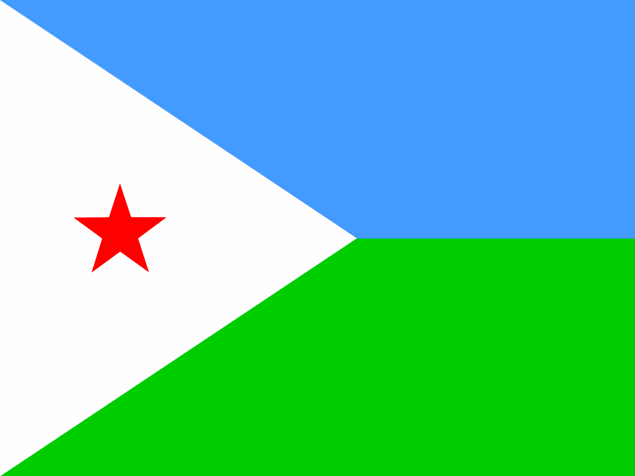 flaga Dżibuti