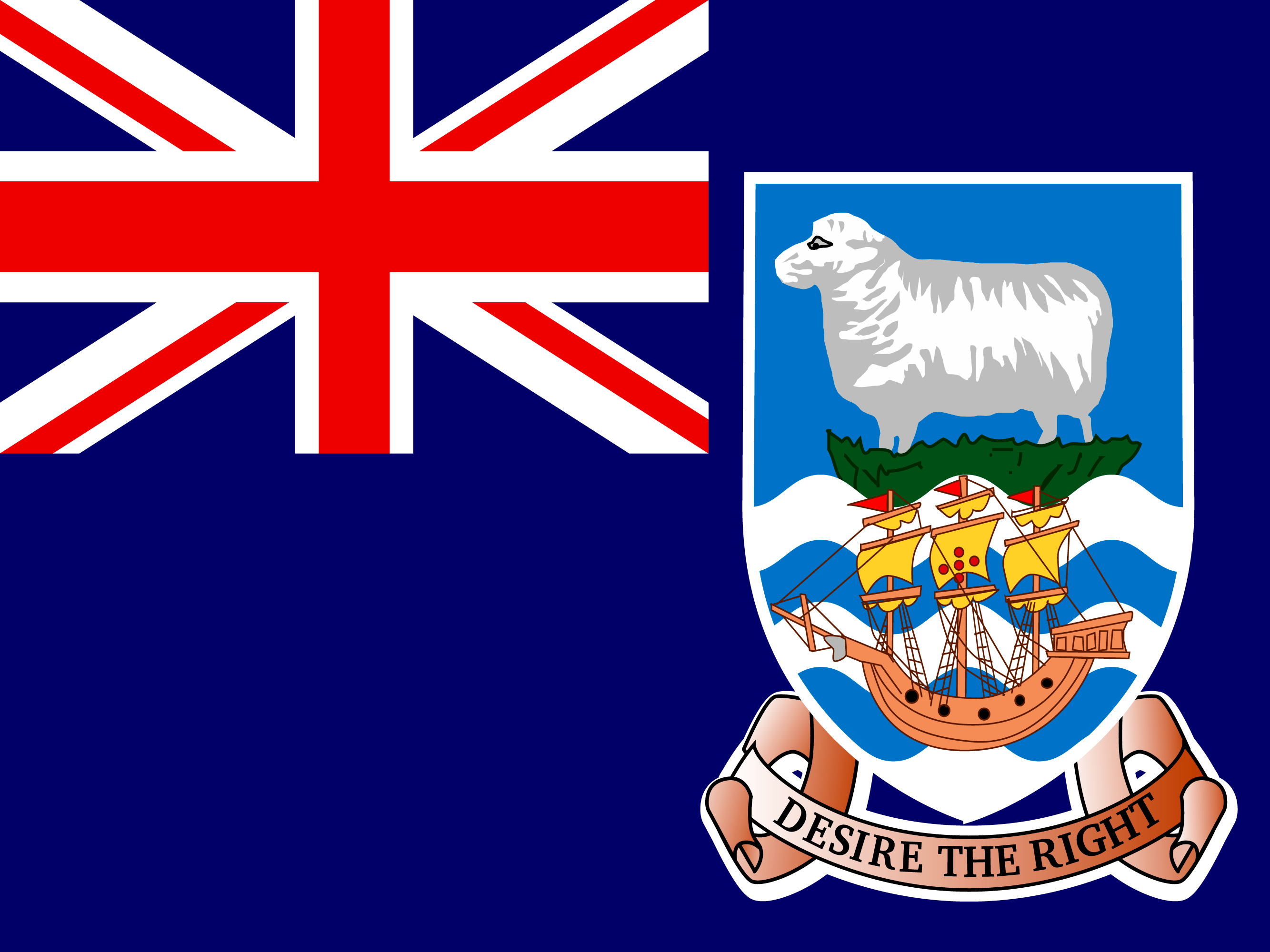 flaga Falklandy