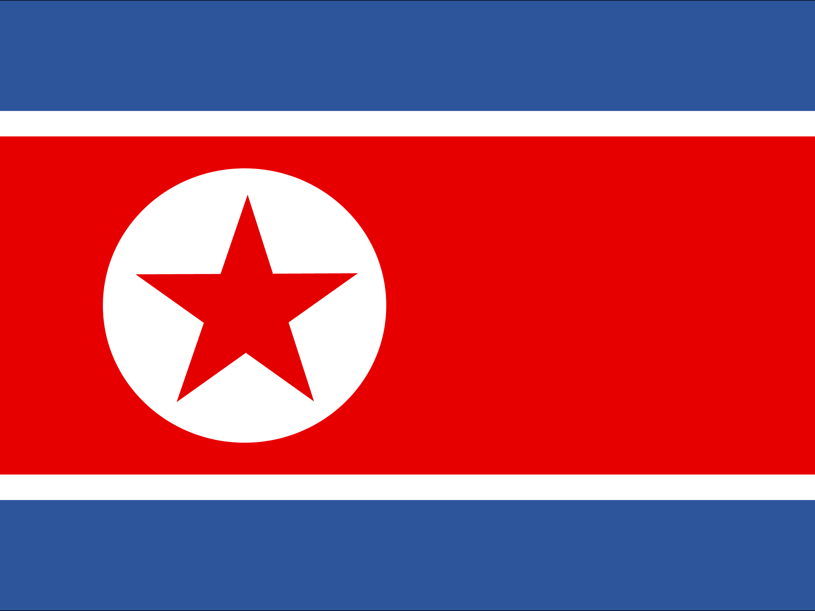 flaga Korea Północna