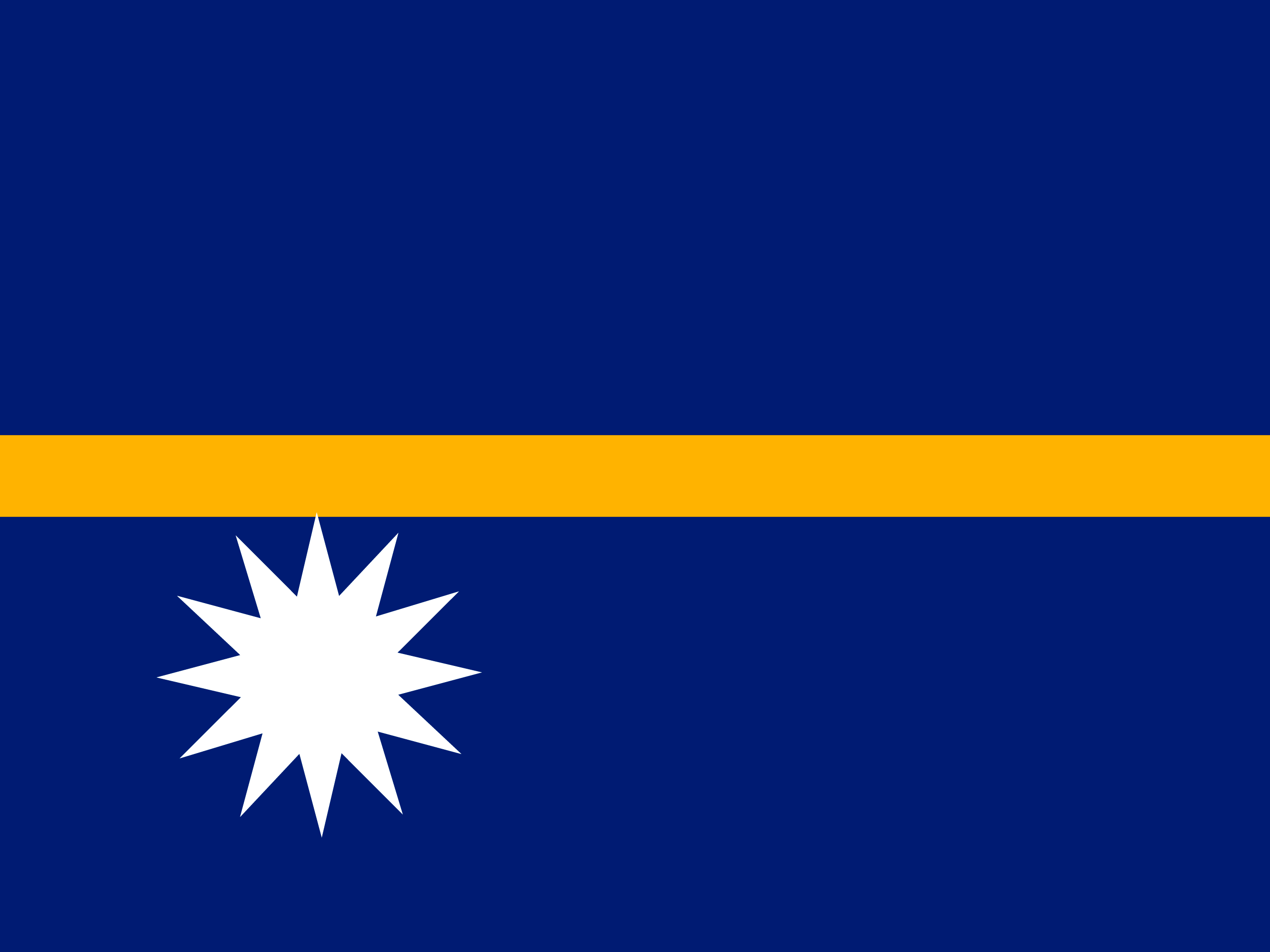 flaga Nauru
