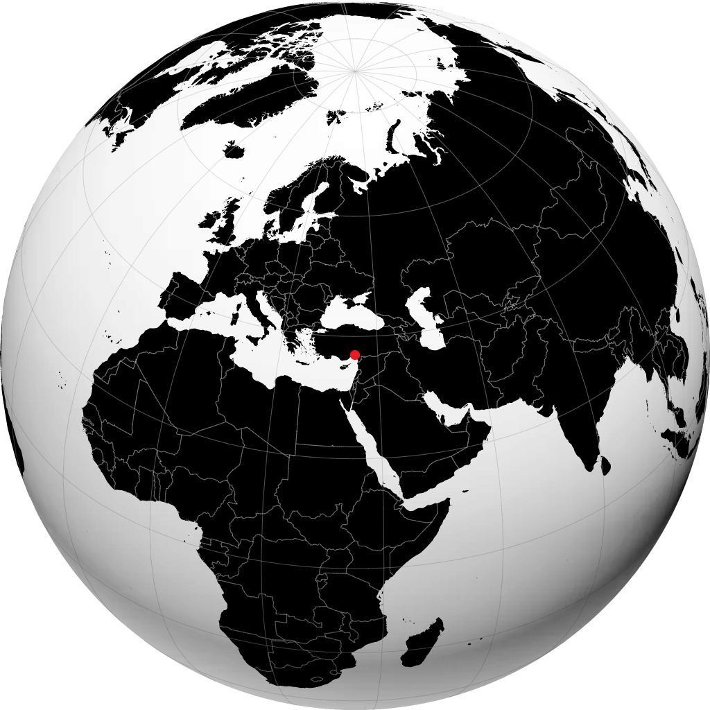 Adana na globusie