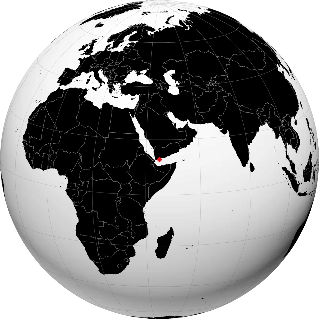 Aden na globusie
