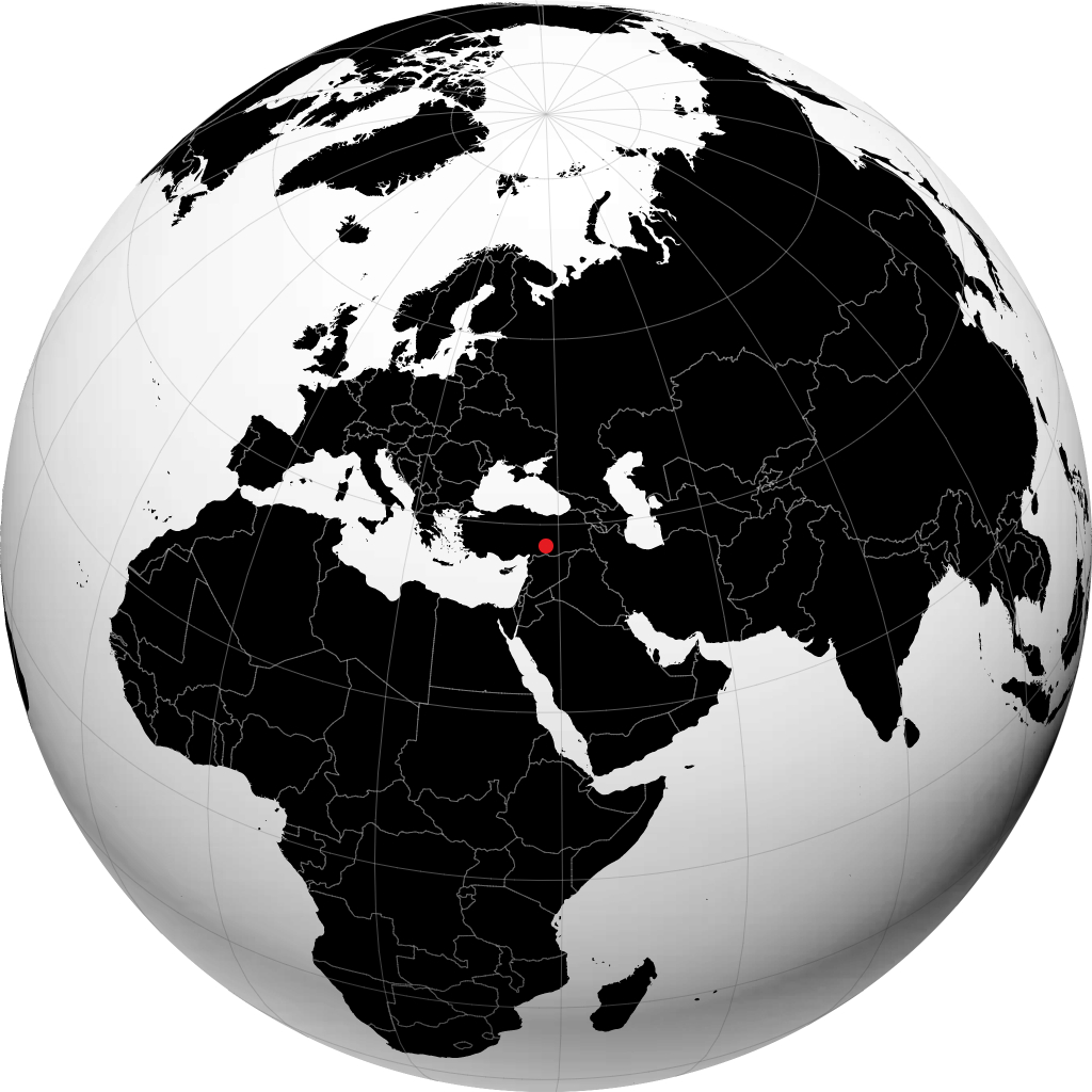 Adıyaman na globusie