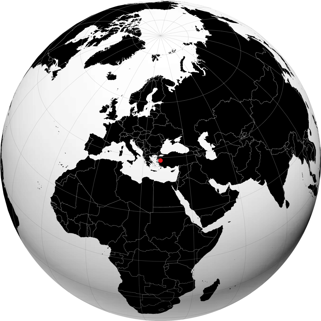 Akhisar na globusie