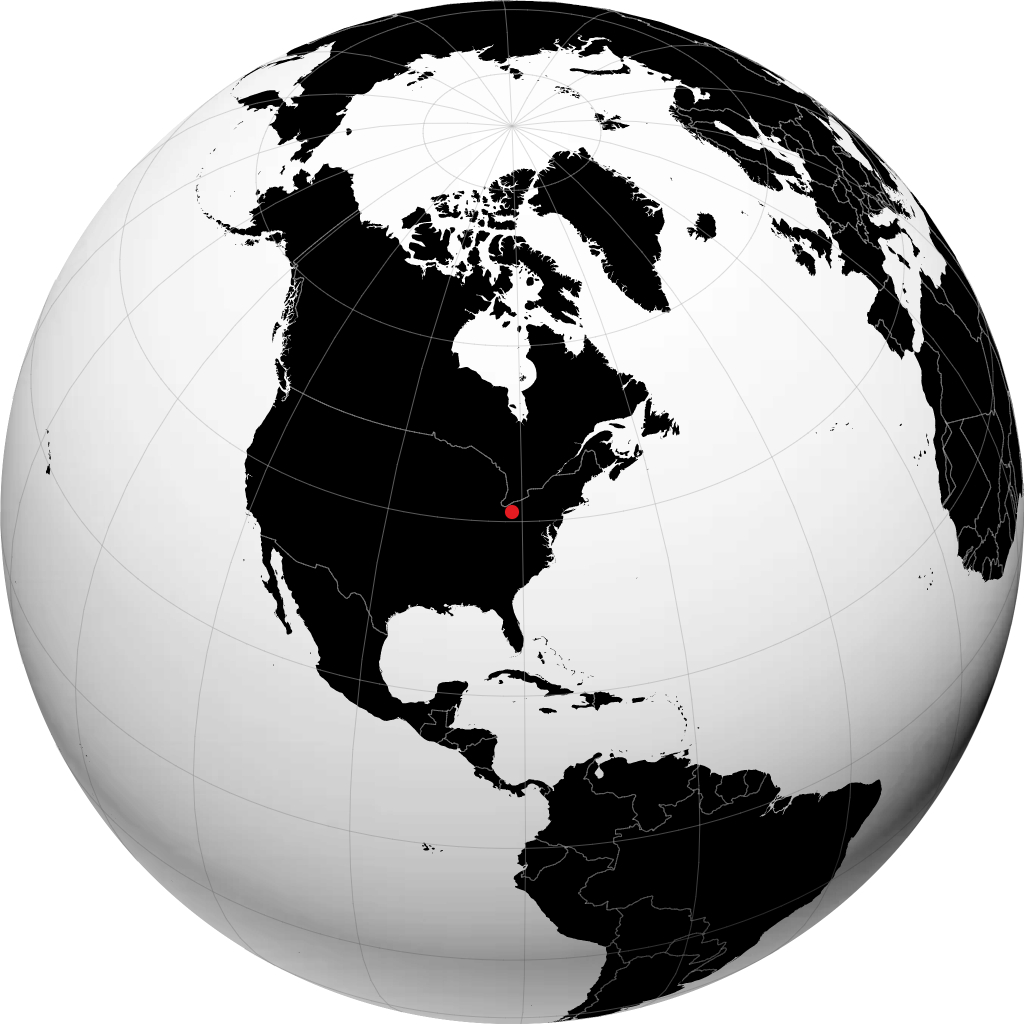Akron na globusie