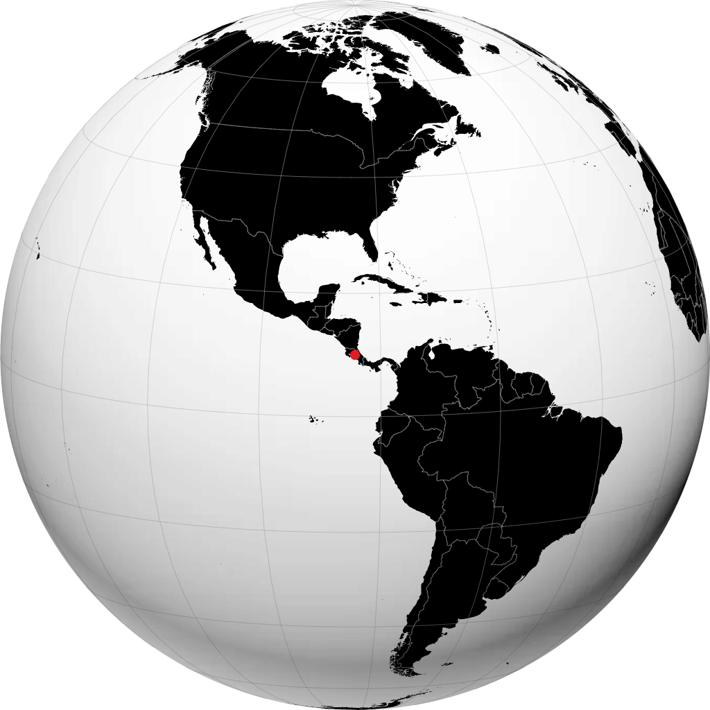Alajuela na globusie