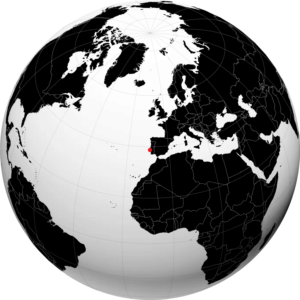 Amadora na globusie