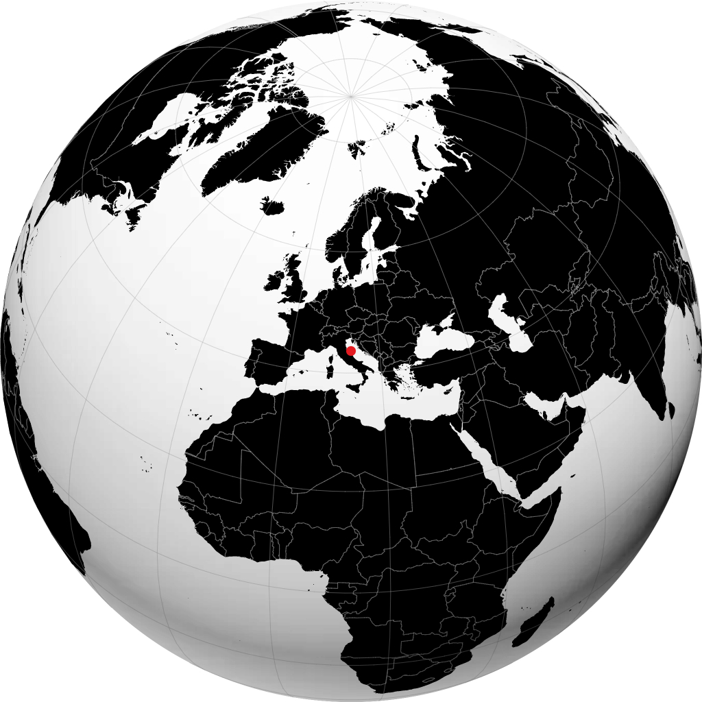 Ankona na globusie