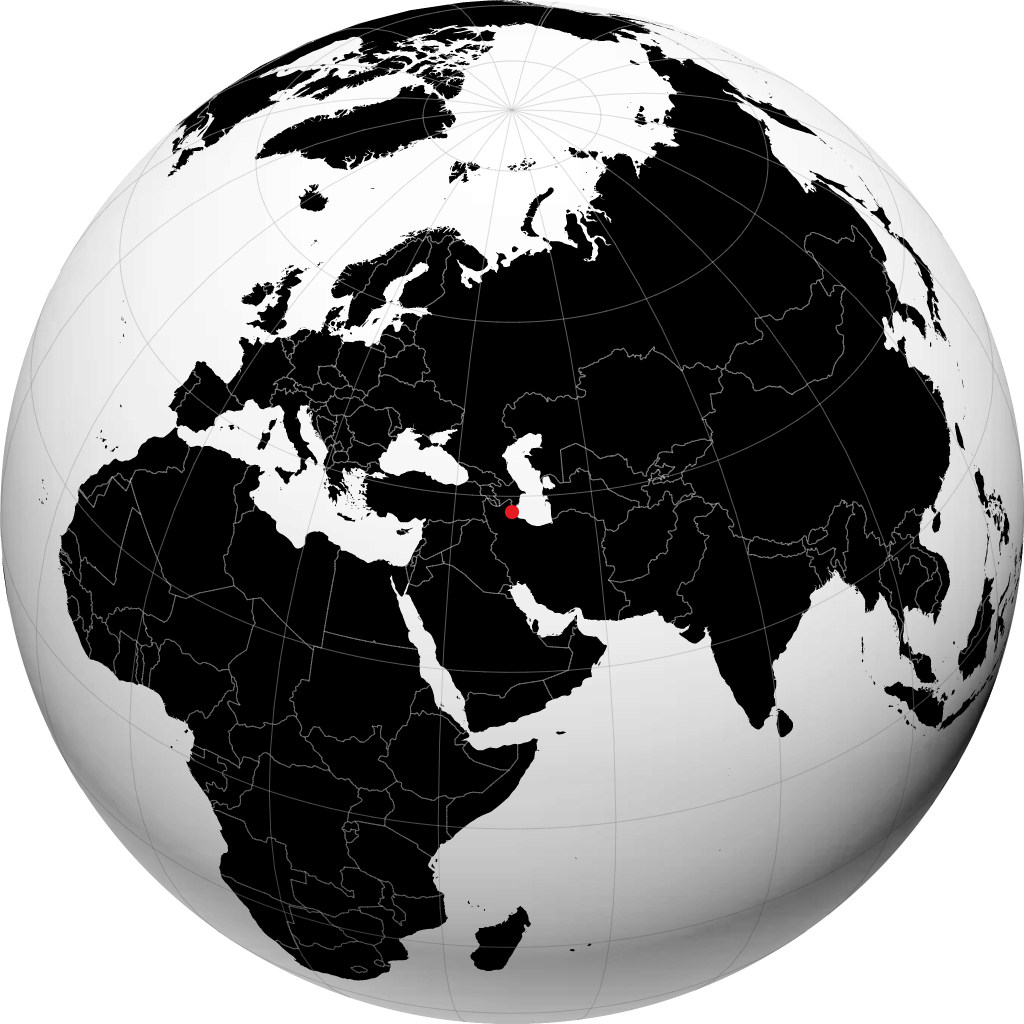 Ardabil na globusie