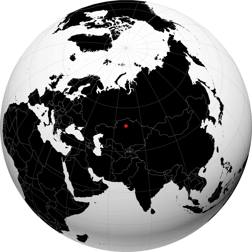 Atbasar na globusie