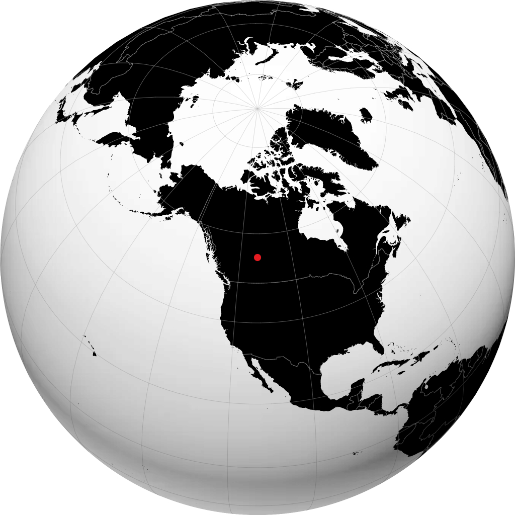 Athabasca na globusie