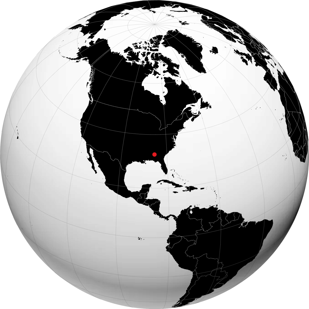 Auburn na globusie