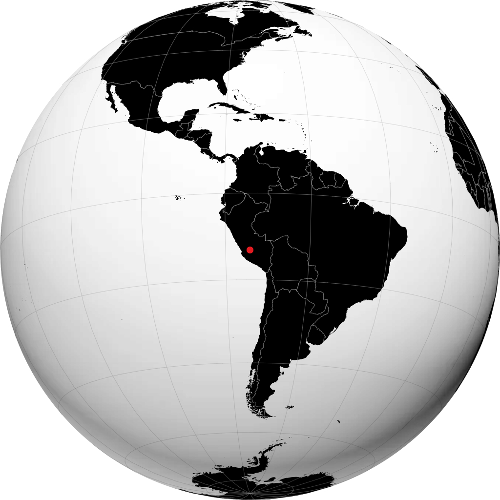 Ayacucho na globusie