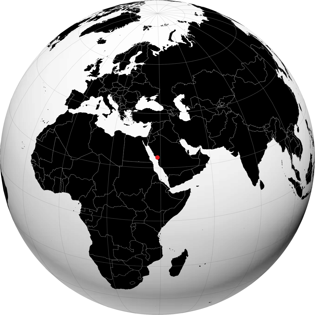 Badr na globusie