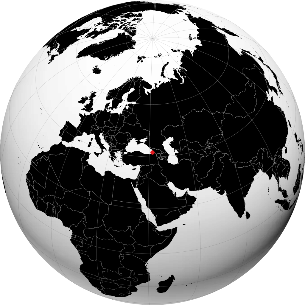 Batumi na globusie