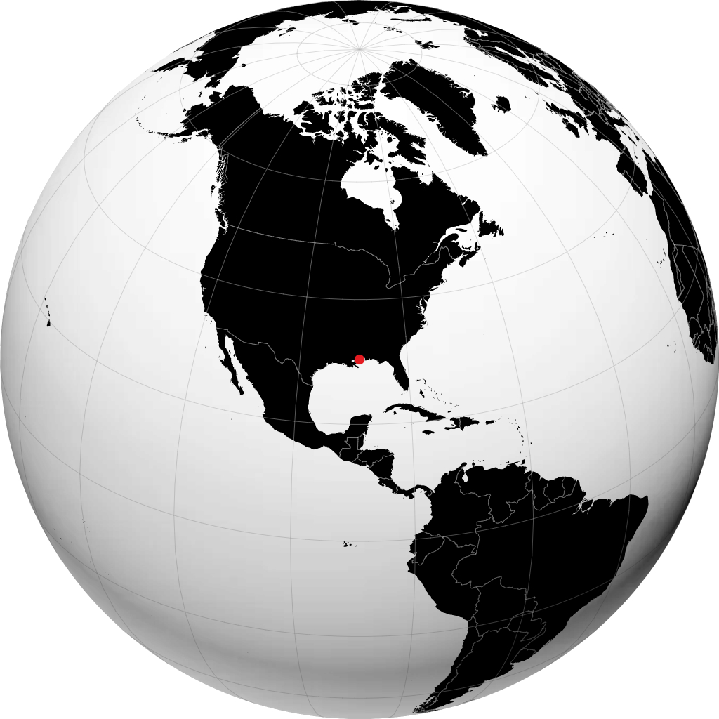 Biloxi na globusie