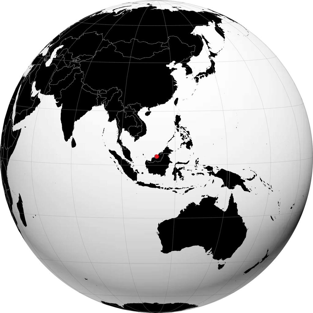 Bintulu na globusie