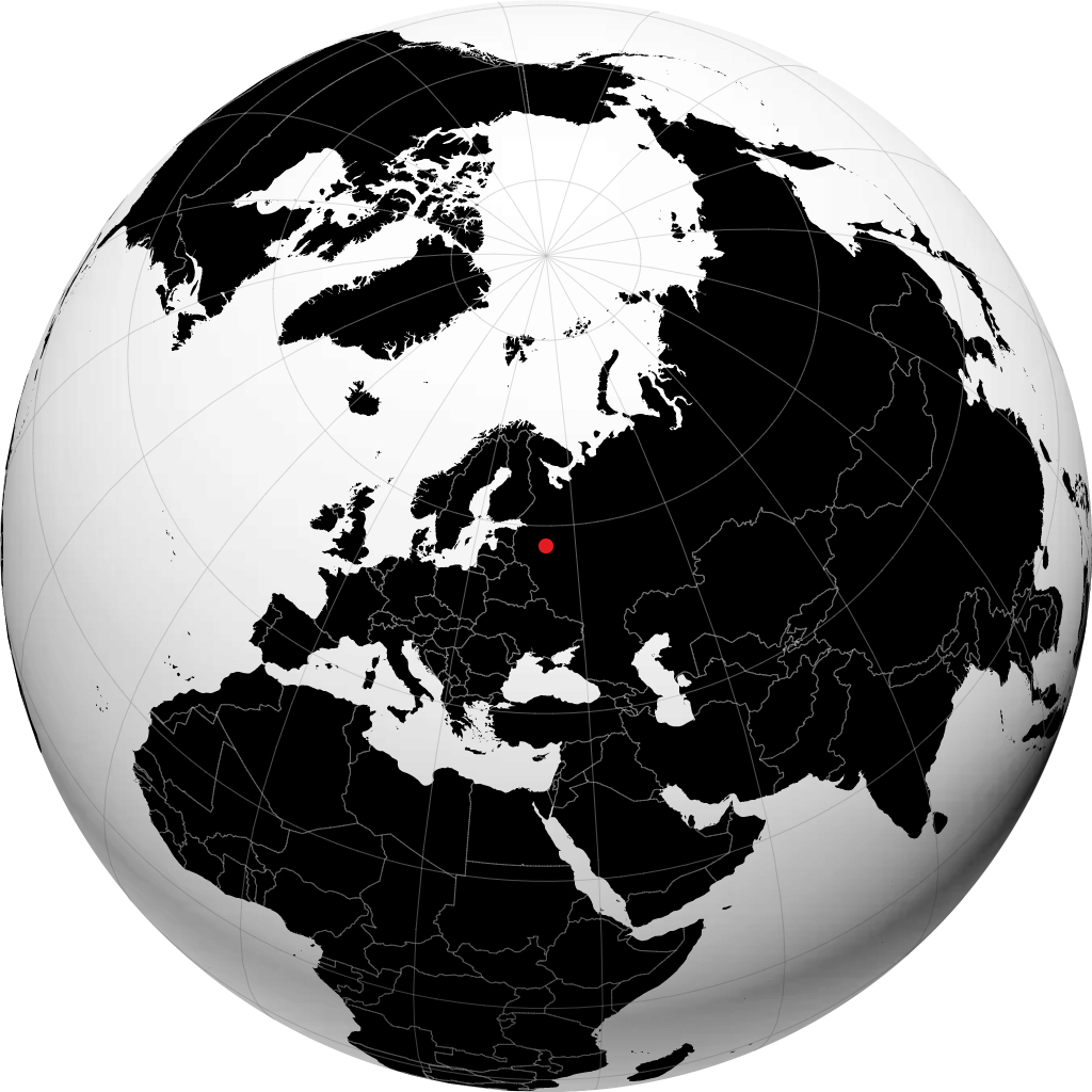 Bologoje na globusie