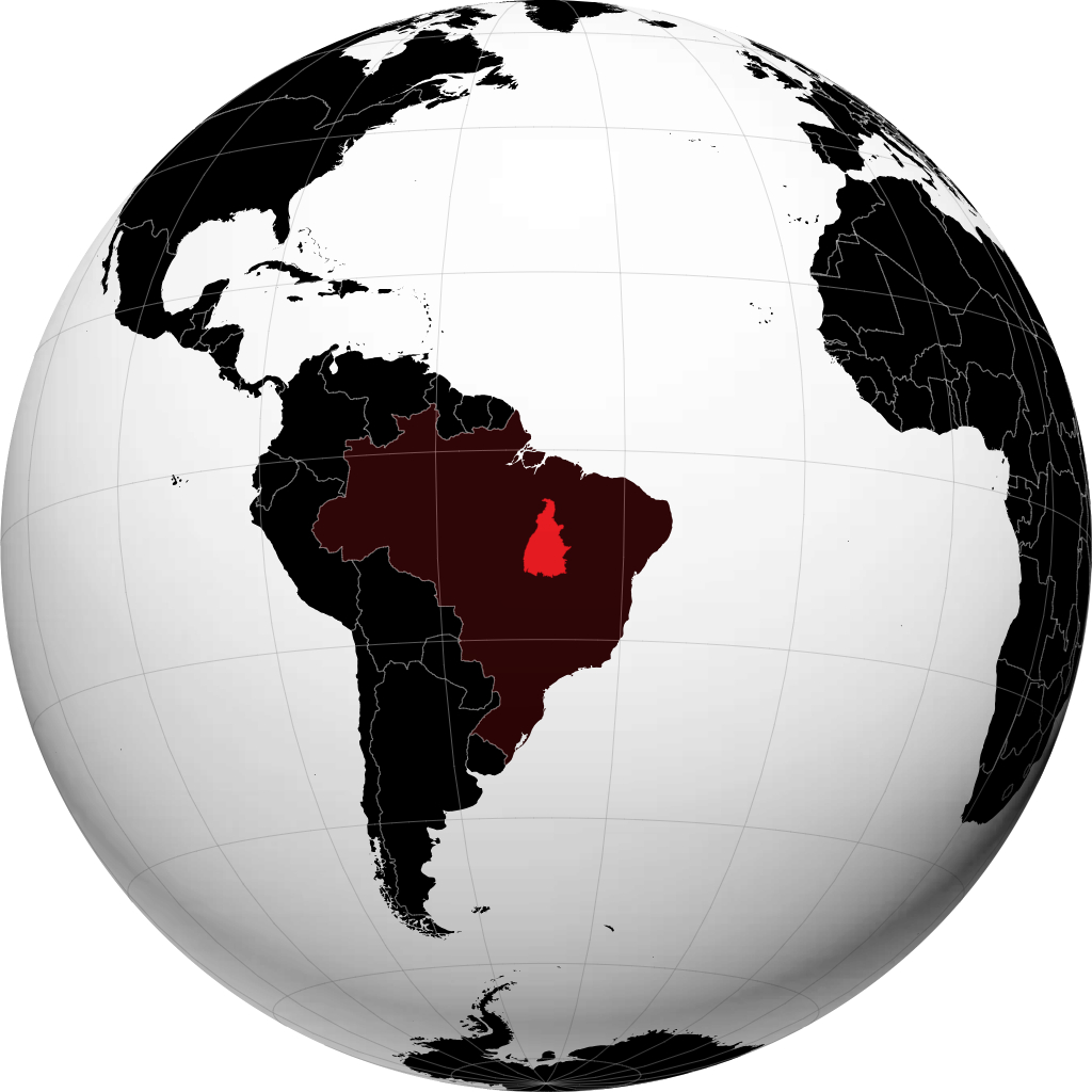 Tocantins na globusie