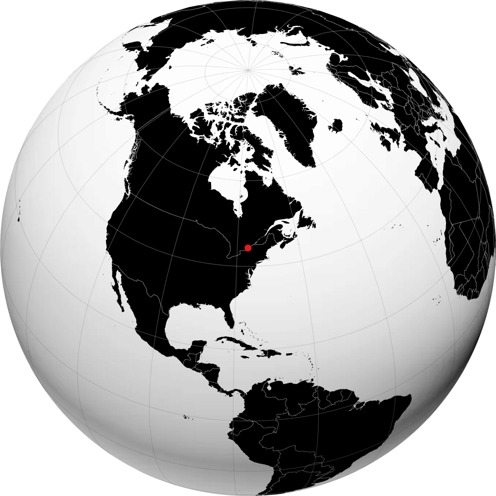Kingston na globusie