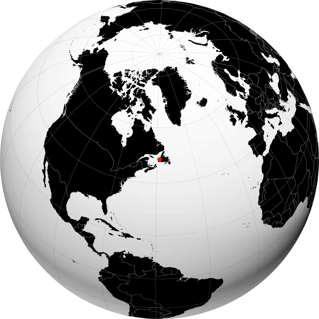 Stephenville na globusie