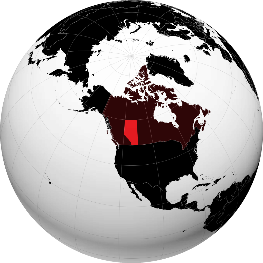 Alberta na globusie