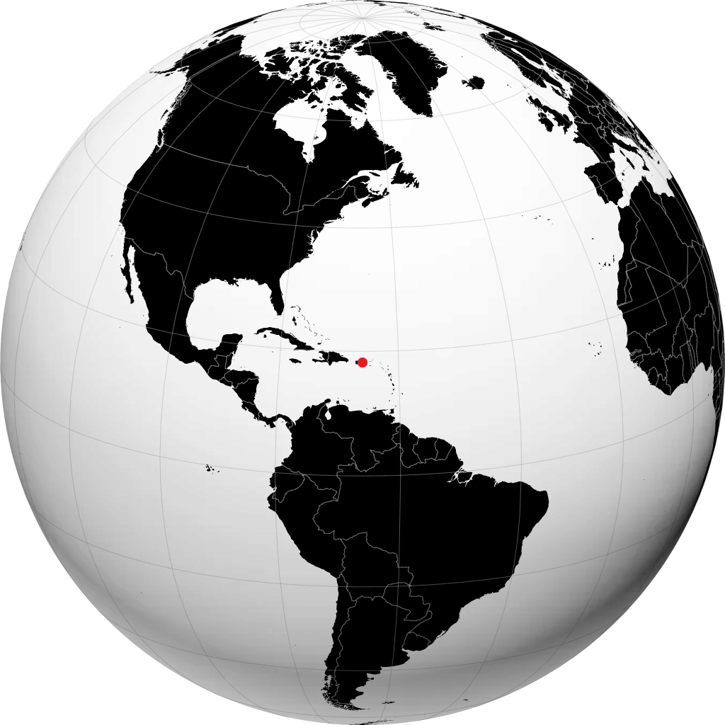 Caguas na globusie