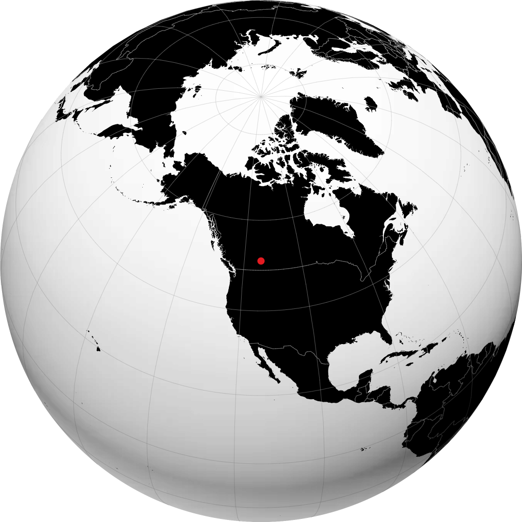 Calgary na globusie