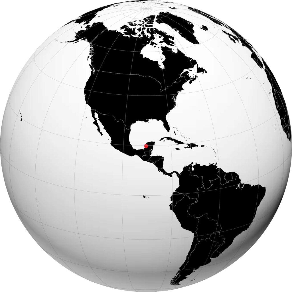 Campeche na globusie