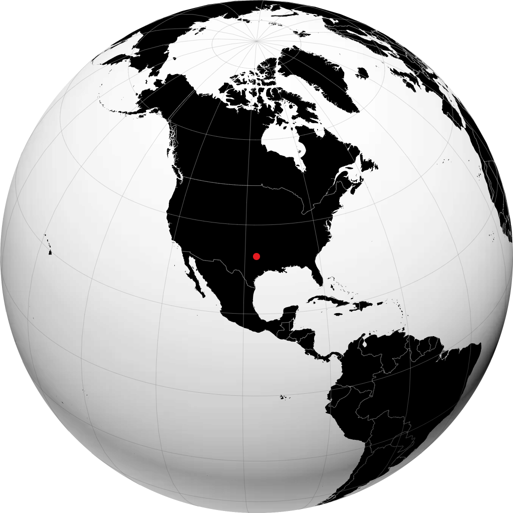 Carrollton na globusie