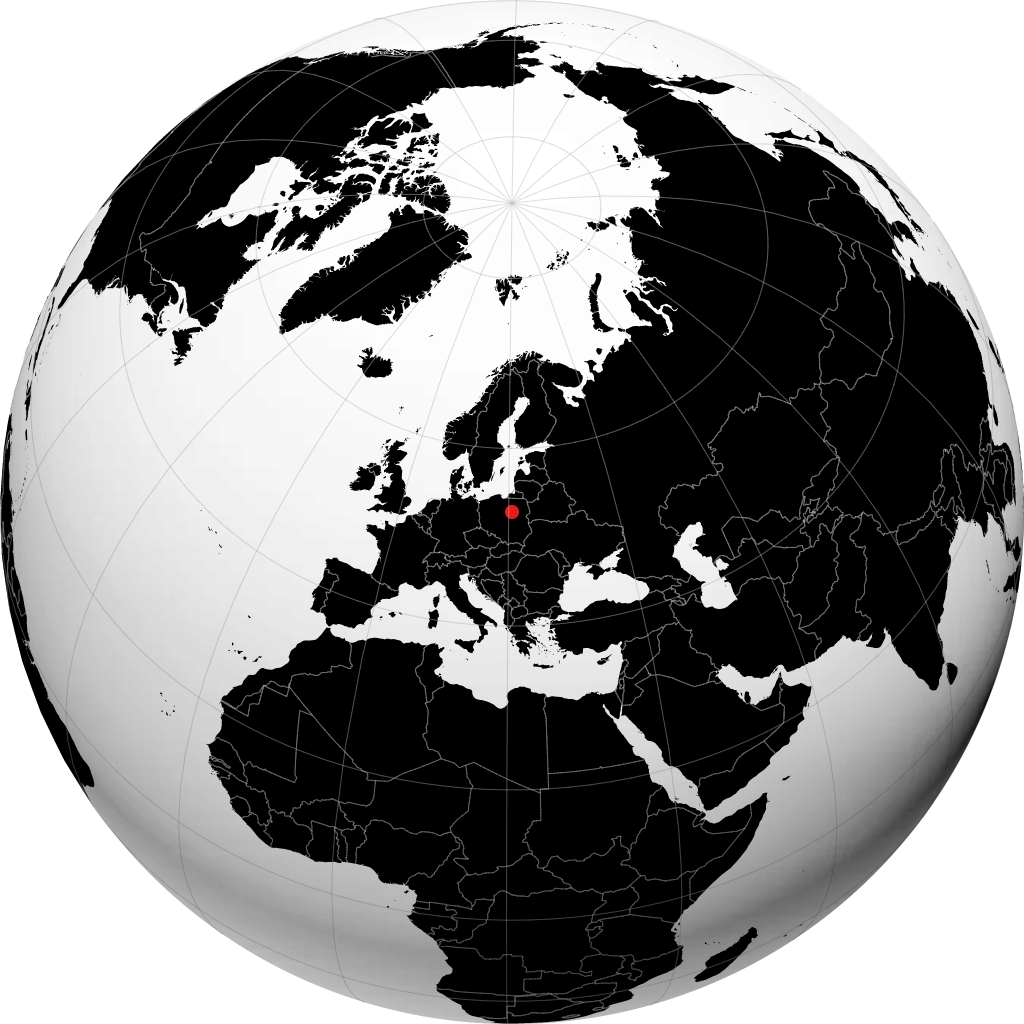 Ciechanów na globusie