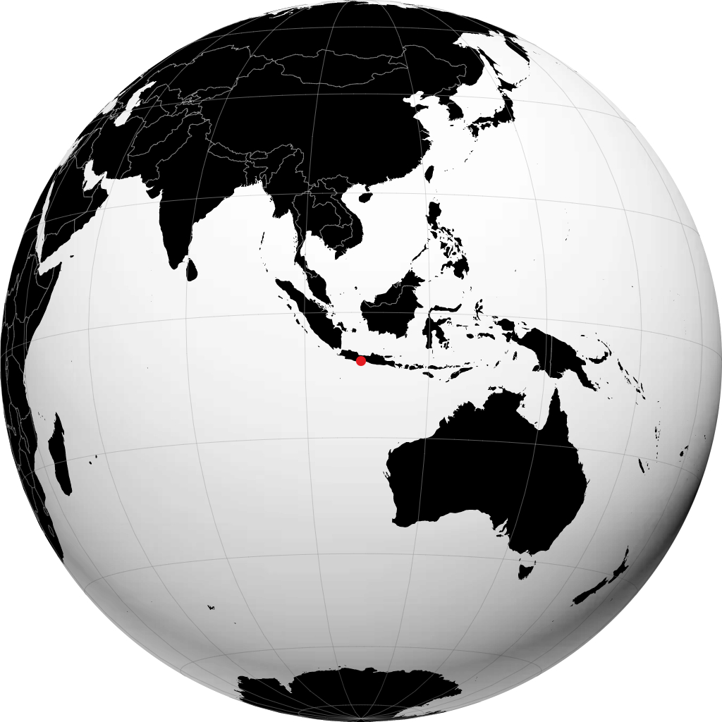 Cilacap na globusie