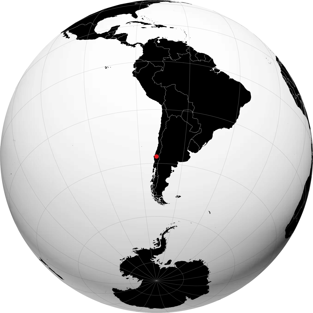 Los Ángeles na globusie