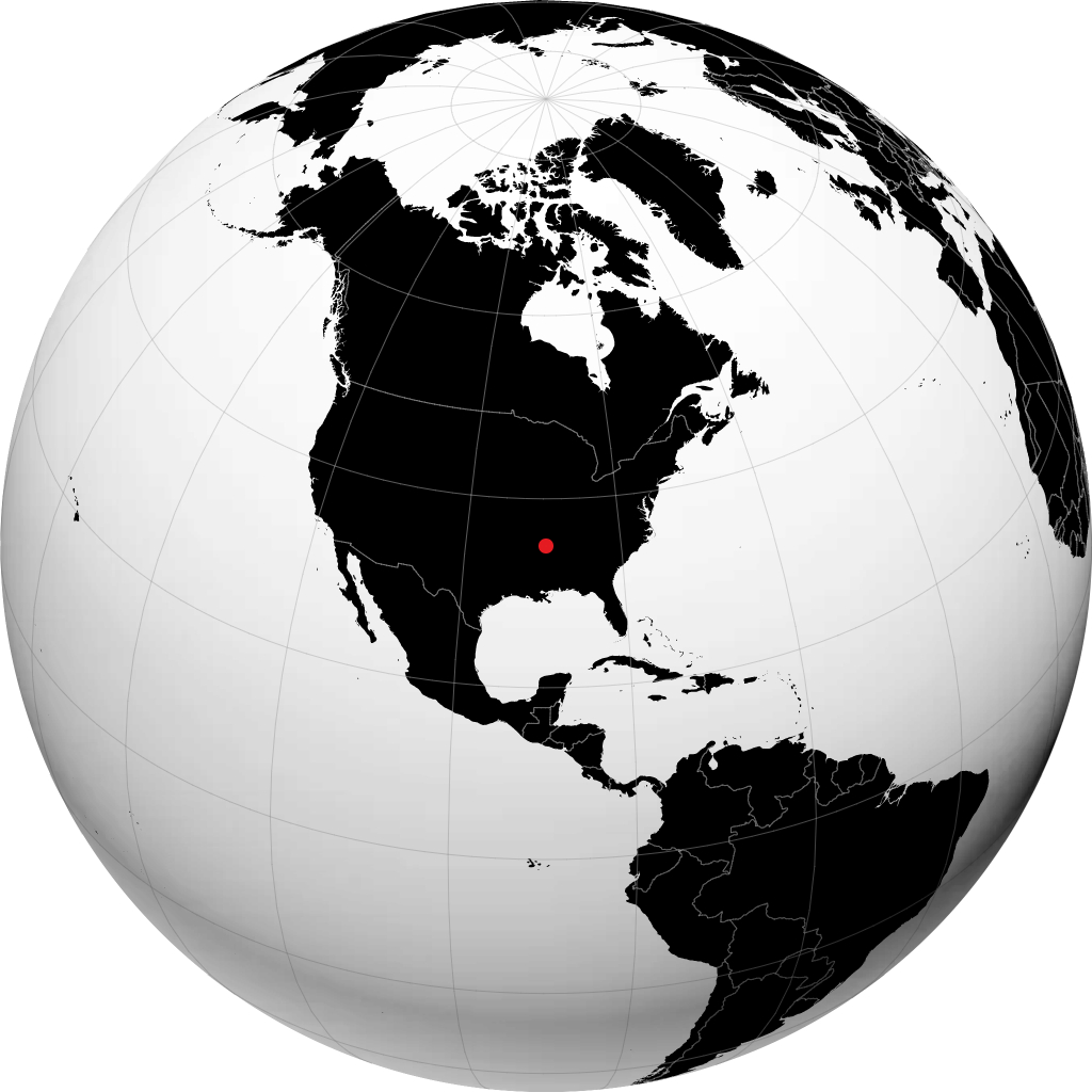 Collierville na globusie