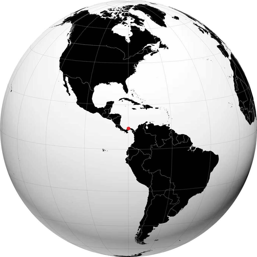 Colón na globusie