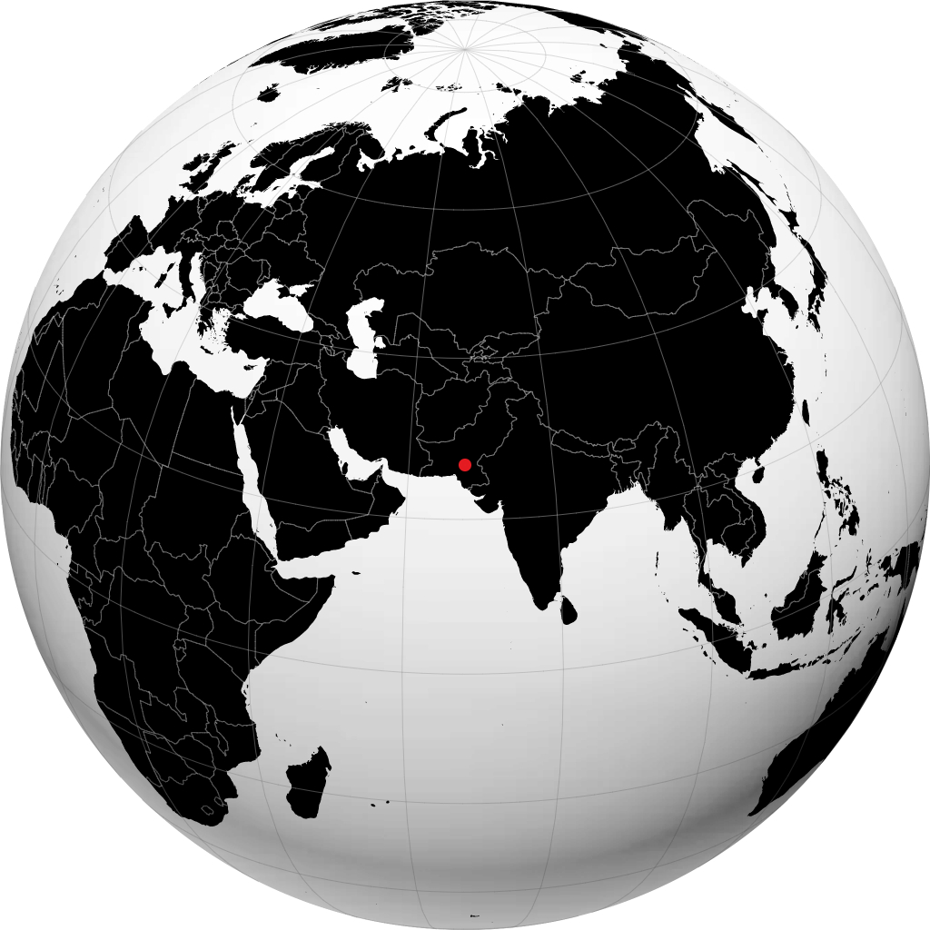 Dadu na globusie