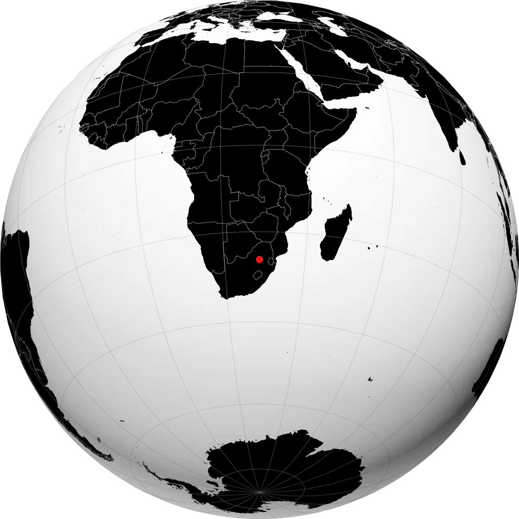 Delmas na globusie