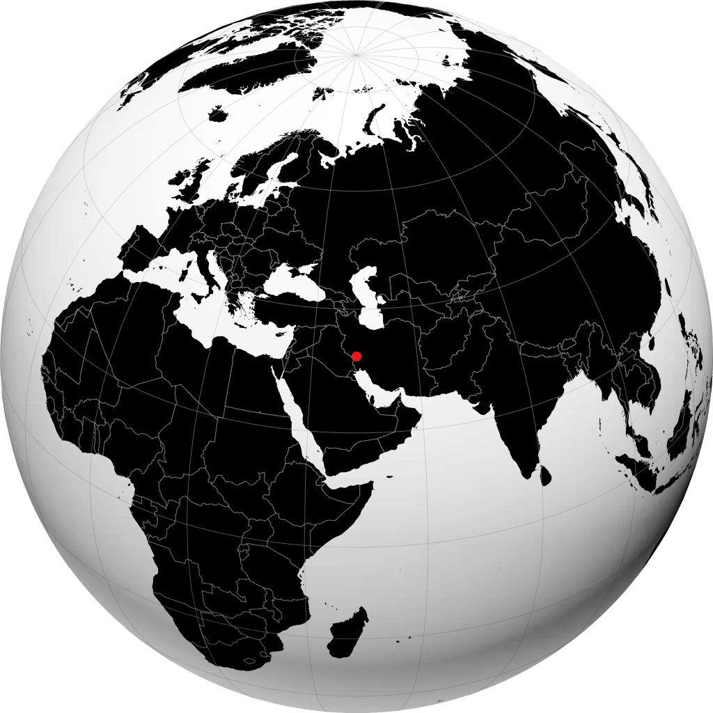 Dezful na globusie