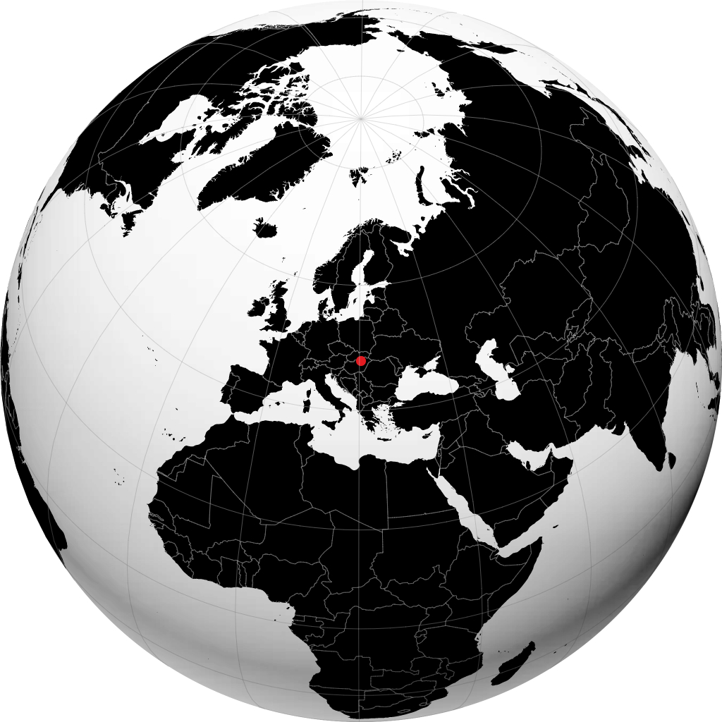 Eger na globusie
