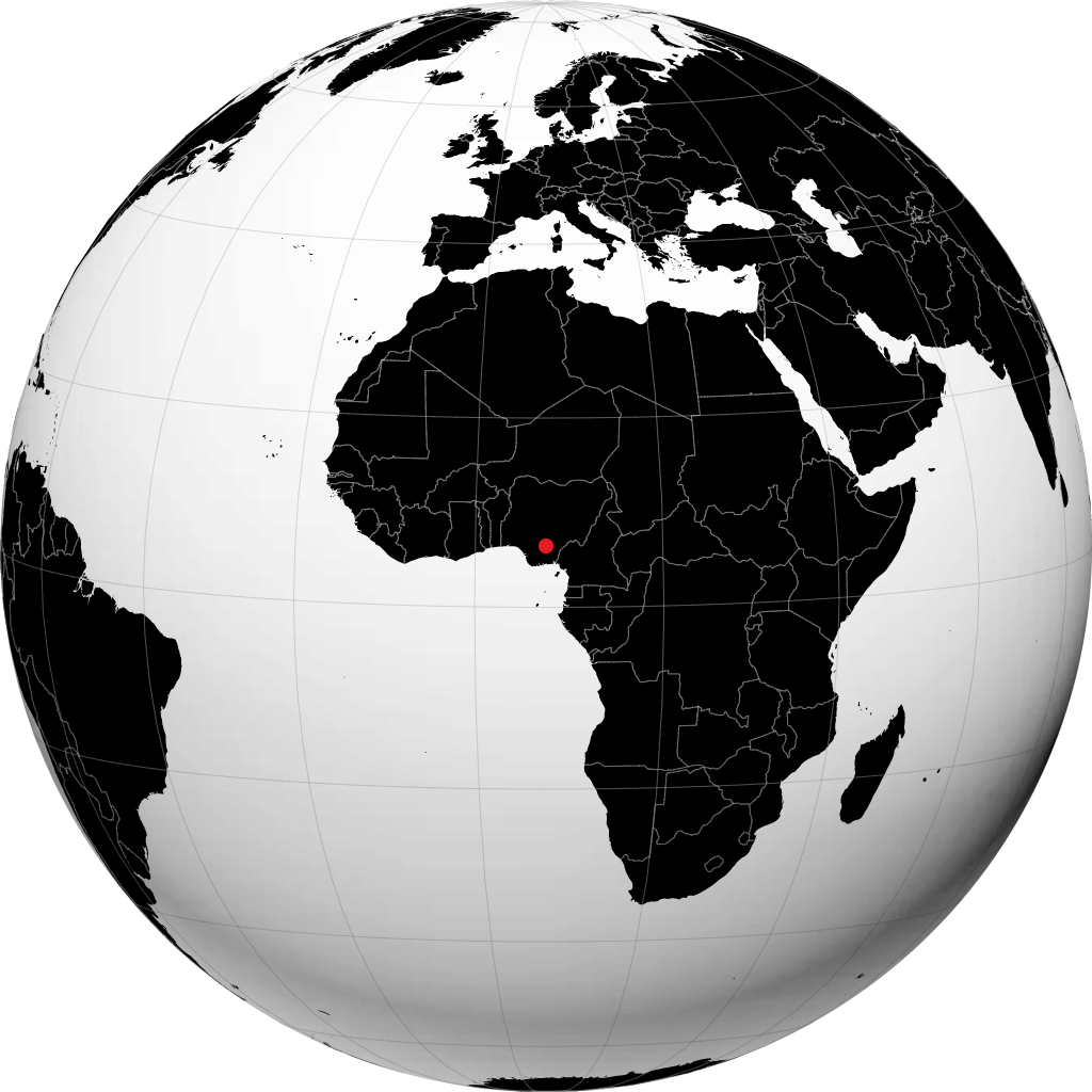 Enugu na globusie