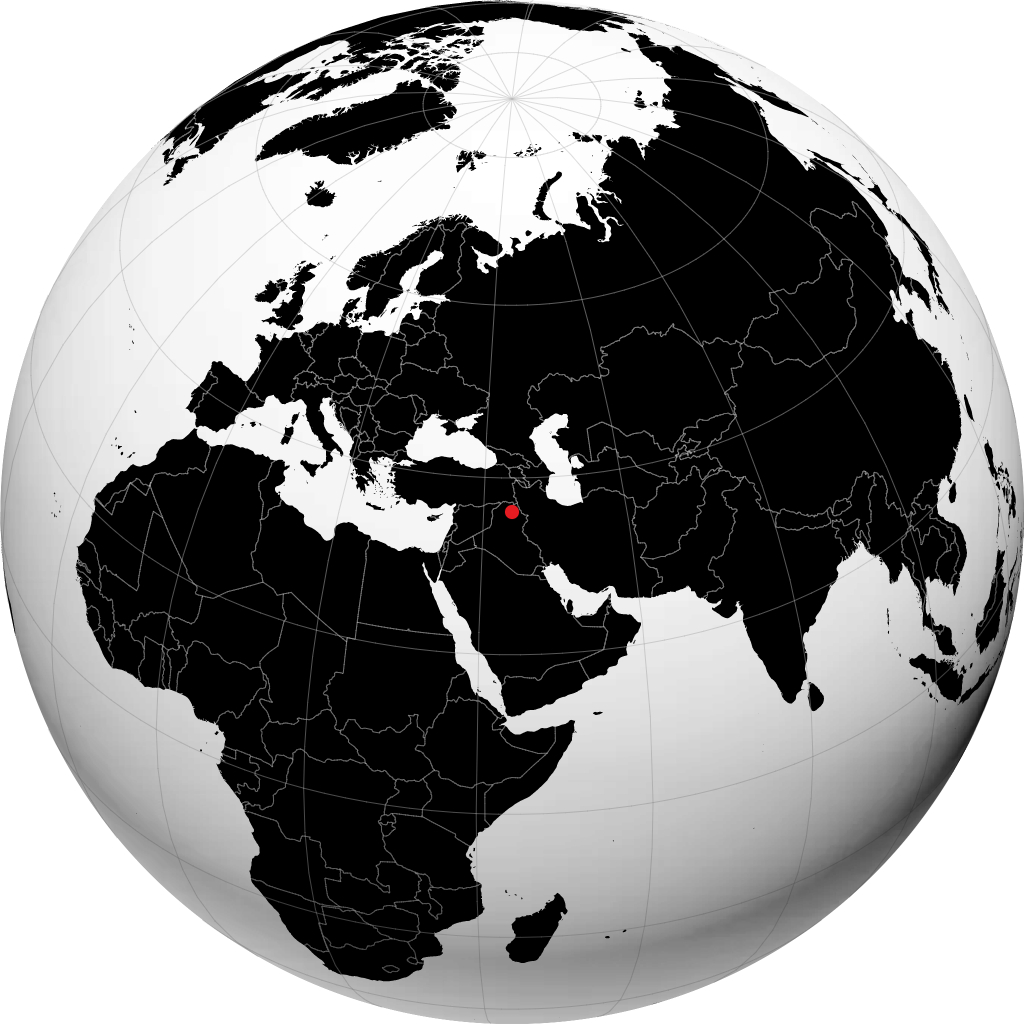 Irbil na globusie