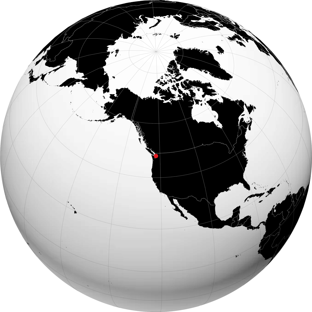 Everett na globusie