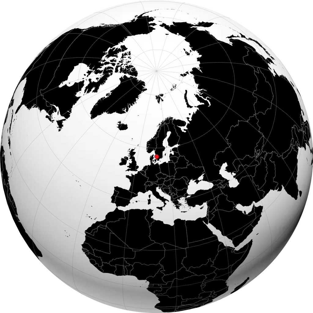 Falkenberg na globusie