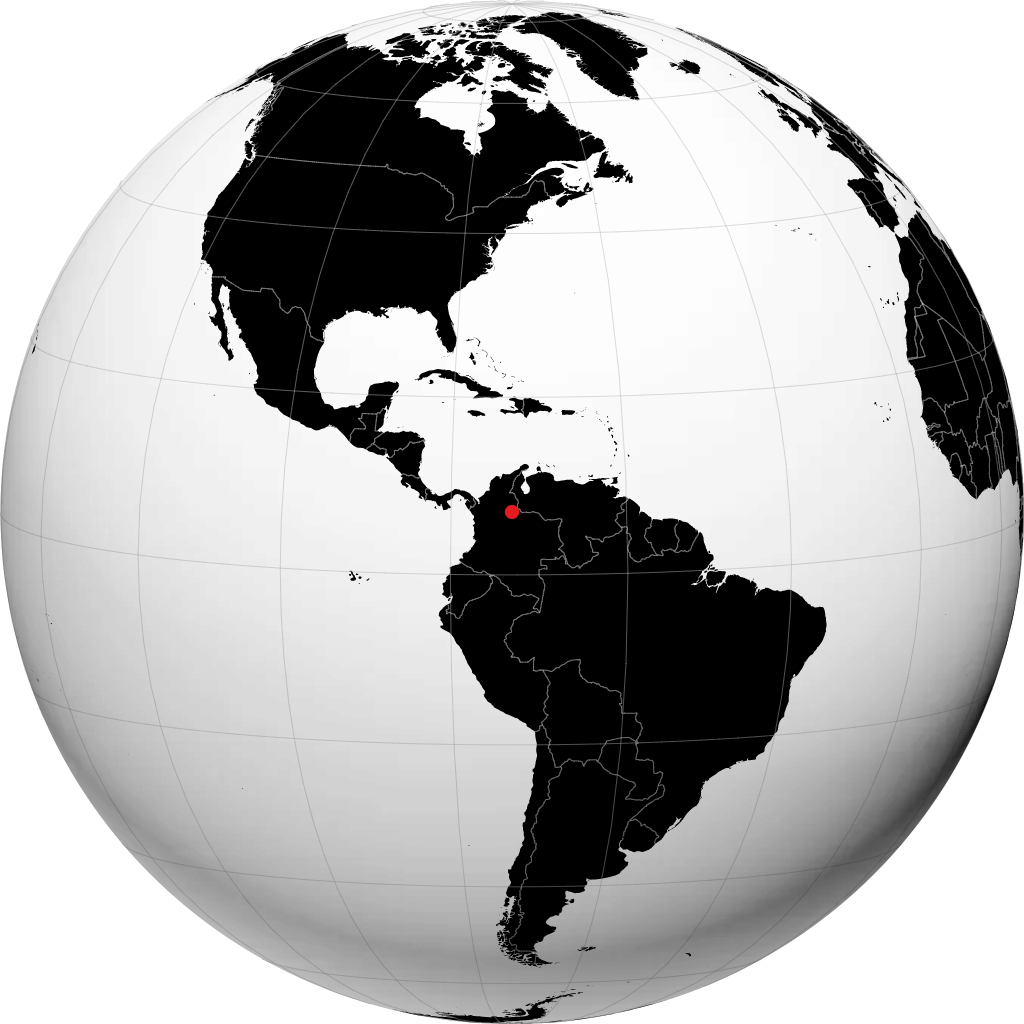 Floridablanca na globusie