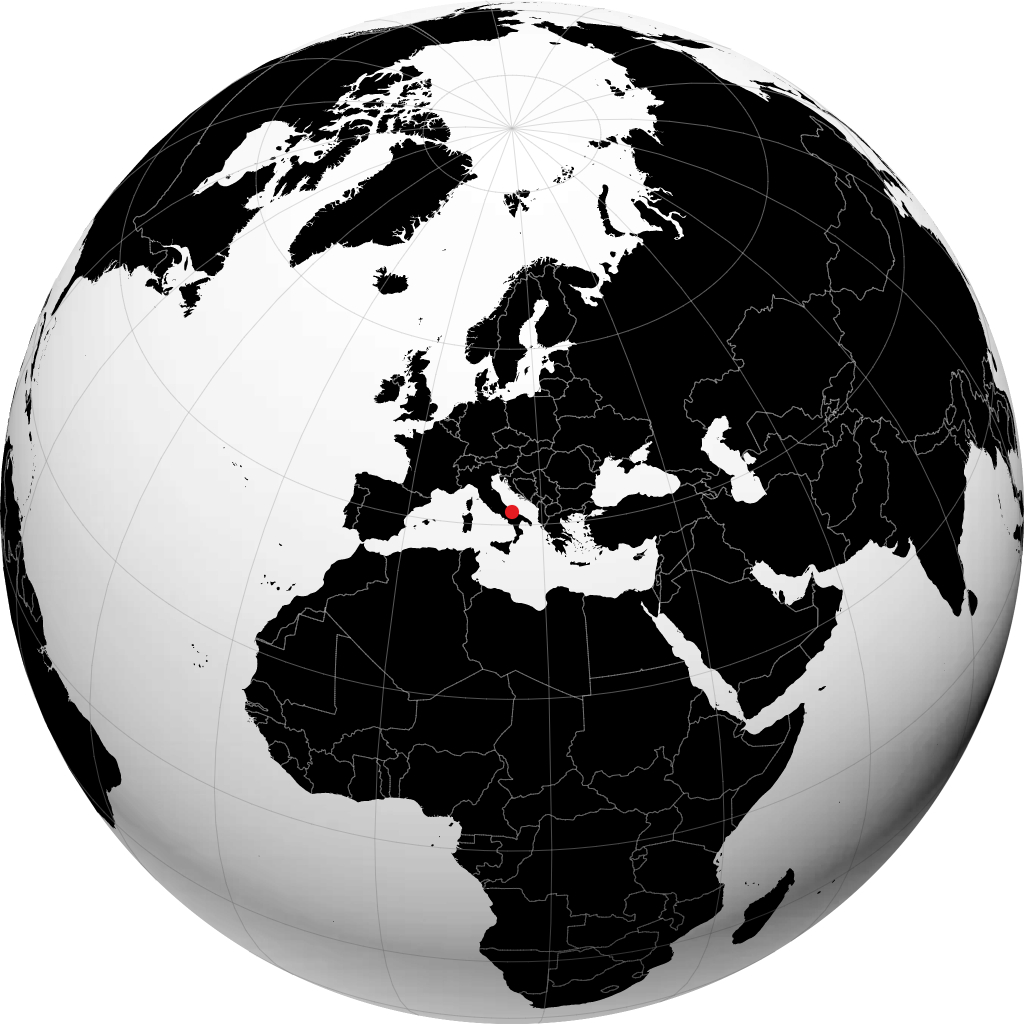 Foggia na globusie