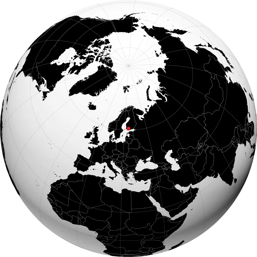 Forssa na globusie