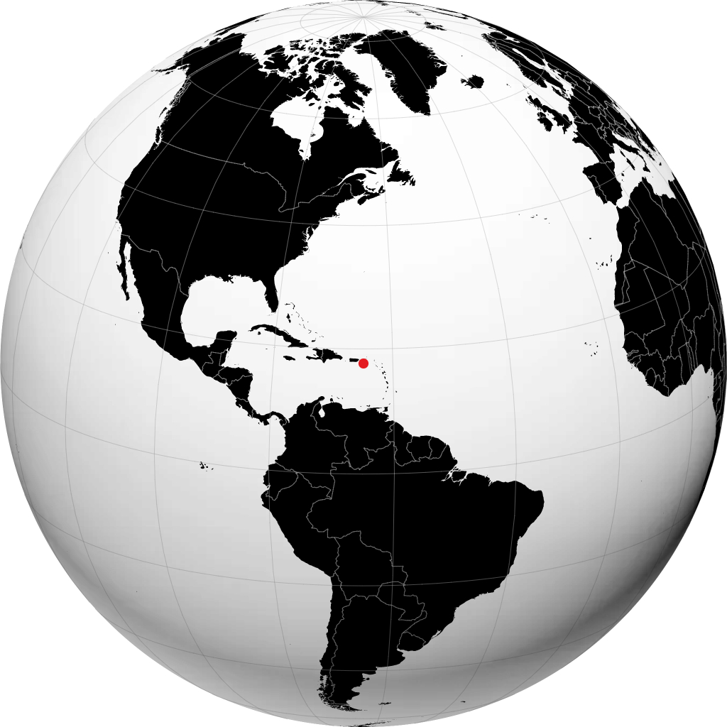 Frederiksted na globusie