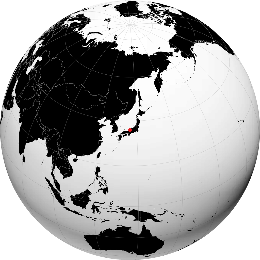 Fukui na globusie