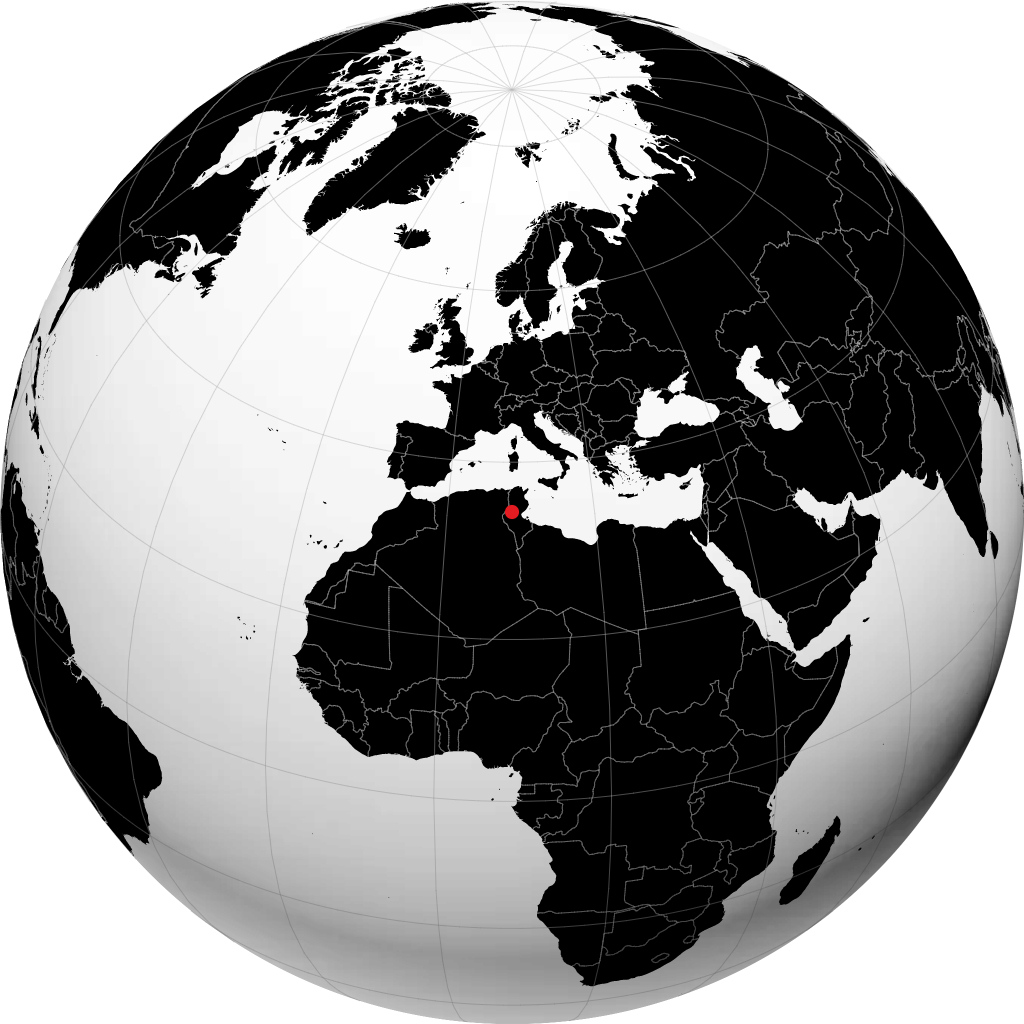Gafsa na globusie